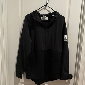 Men’s Adidas Black Hooded Jacket